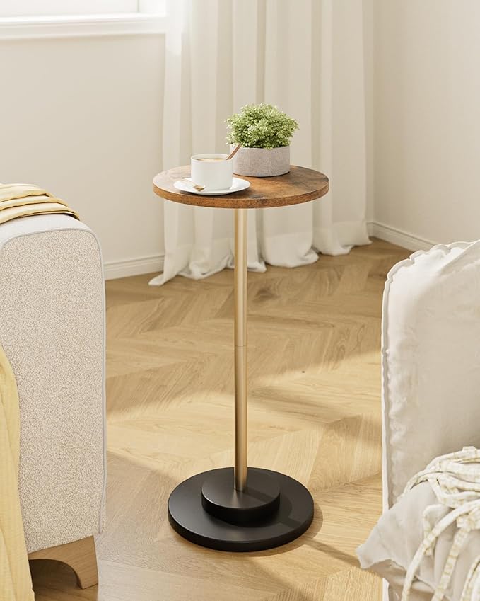 Masupu Drink Table, Round Side Table by Masupu
