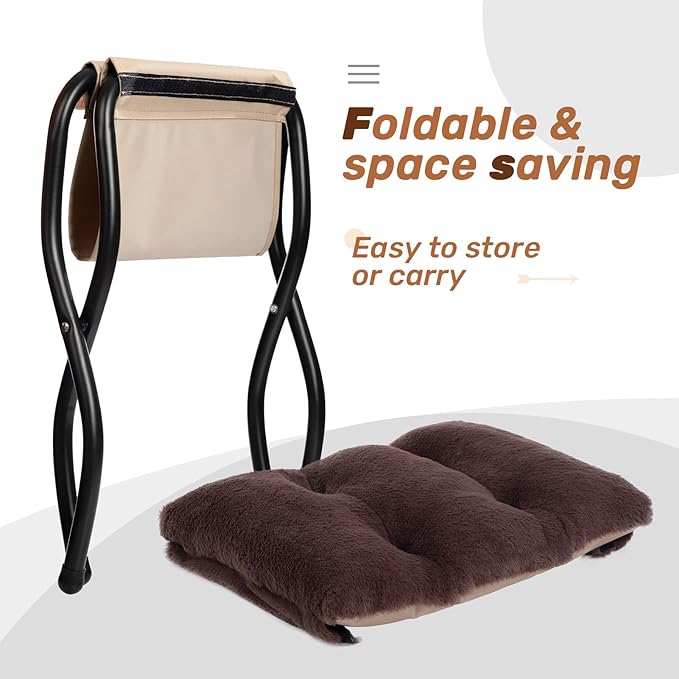 HollyHOME Fabric Lazy Chair - Image 7