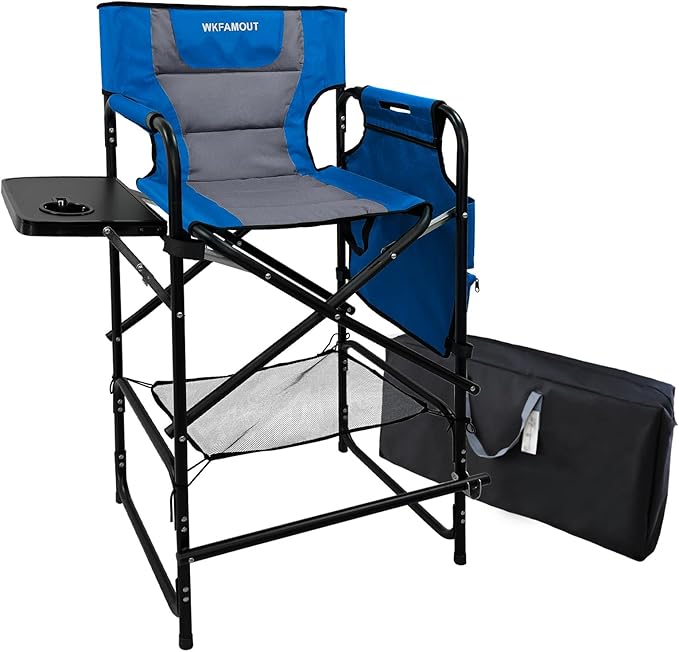 Tall Folding Directors Chair by WKFAMOUTCAMP