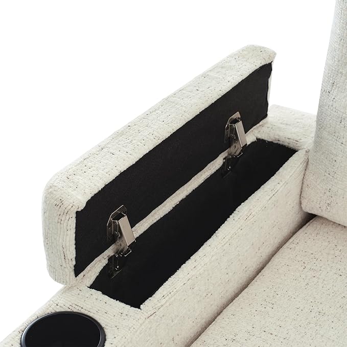 Eafurn Oversized U Shaped Sectional Sleeper Sofabed Pull Out Couch Bed - Image 8