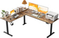 Agilestic L-Shaped Standing Desk Adjustable Height, Electric Corner Standing by Agilestic