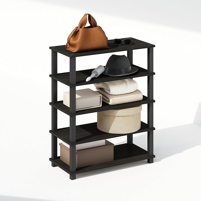 Furinno Turn-S-Tube 3-Tier Multipurpose Stackable Standing Shelves, - Image 5