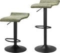 Finnhomy Bar Stools Set of 2 Counter Height, Swivel Barstools by Finnhomy