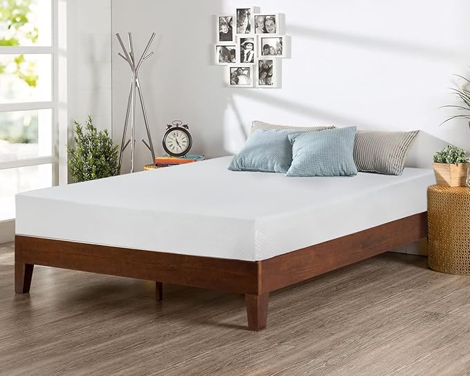 FDW | 6 Inch Queen Mattress | Medium Firm | Gel Memory Foam Mattress | White | by FDW