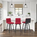 Vienna Modern Counter Height Swivel Bar Stool by ArmenLiving