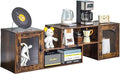 VECELO LED TV Stand for Televisions up to 70 Inchs Modern Entertainment Center by VECELO