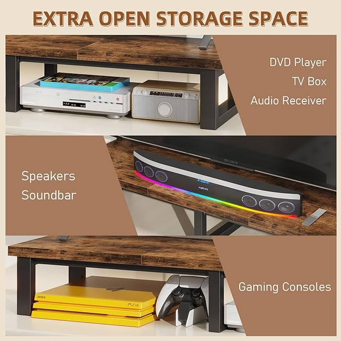 45" Large TV Riser for 32-60 inch TV, TV Riser Stand Shelf - Image 5