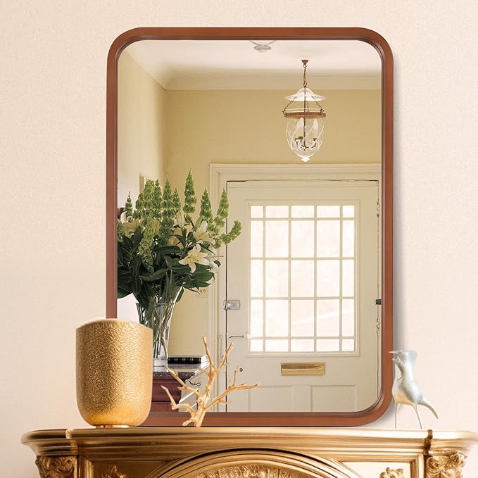 WallBeyond 30x40 Inch Wood Mirror by WallBeyond