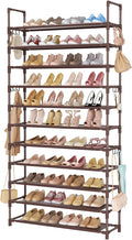 11 Tiers Tall Shoe Rack Holds 55 Pairs of Shoes by LANTEFULforTidyingHouse