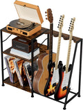 Hosfais 3 Tier Record Player Stand, Guitar Stand by HosfaisHome