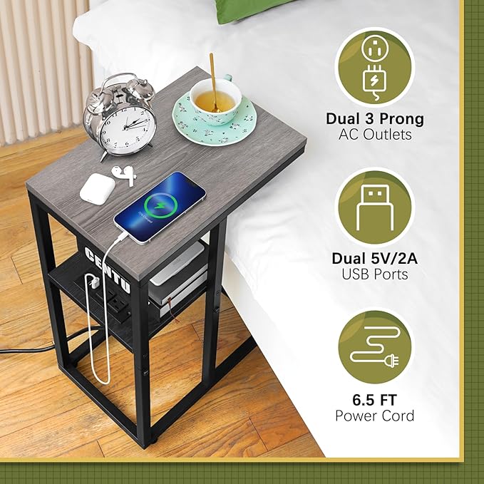 Yoobure C Shaped End Table - Image 4