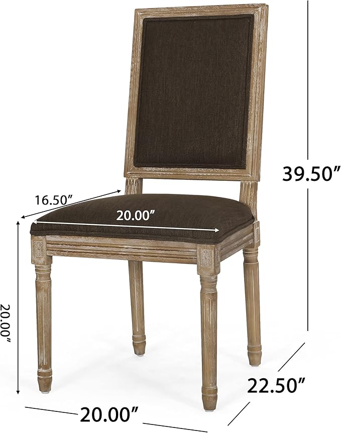 Christopher Knight Home Regina French Country Dining Chairs Set of 2, Wooden - Image 4