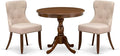 East West Furniture AMSI3-AWA-04 3 Piece Dining Set by EastWestFurniture