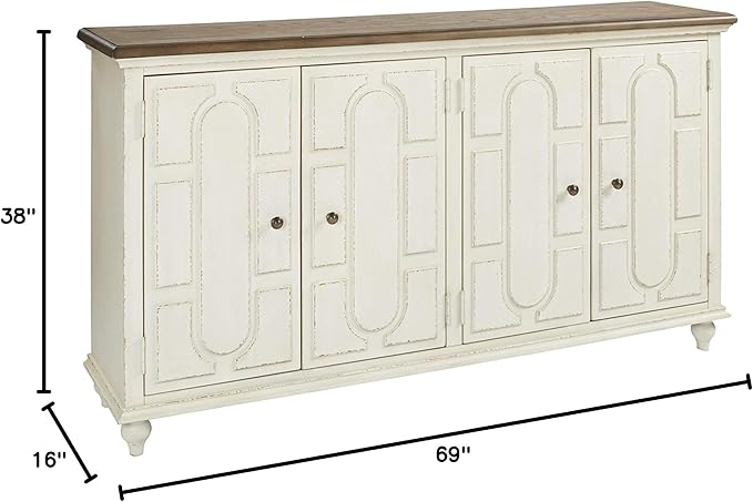 Signature Design by Ashley Roranville French Country Accent Cabinet or Server - Image 14