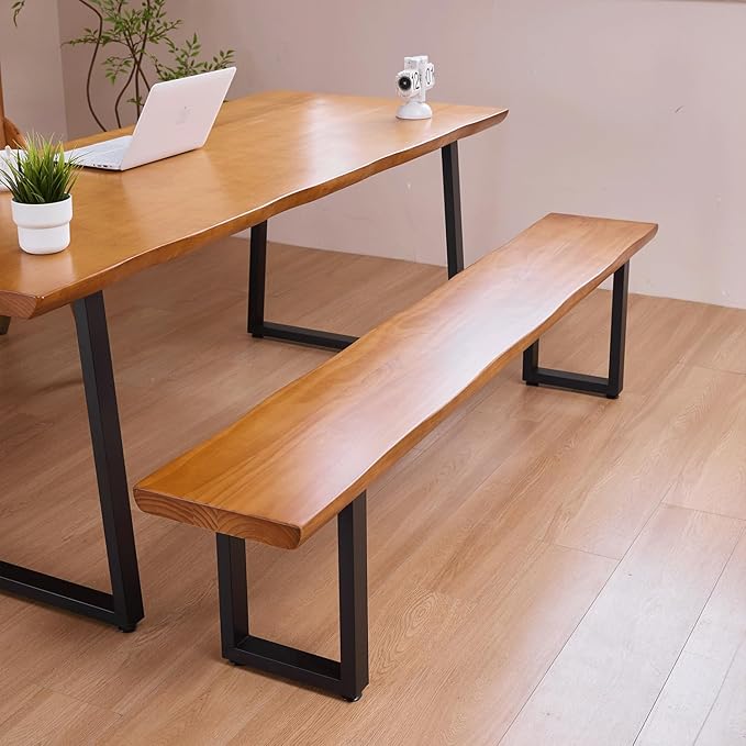 Durable Solid Wood Top Bench - Image 5