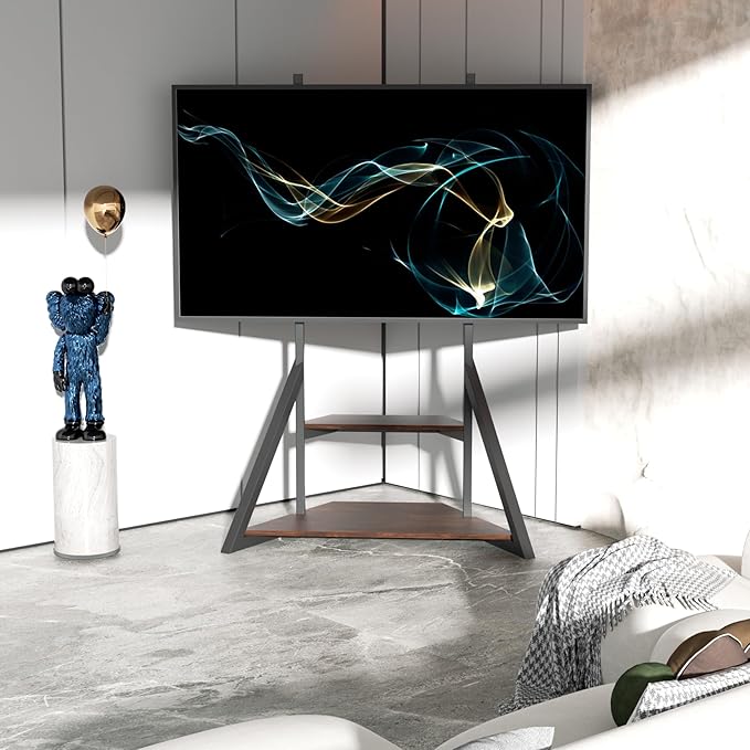 unho Floor TV Stand with Mount, - Image 5