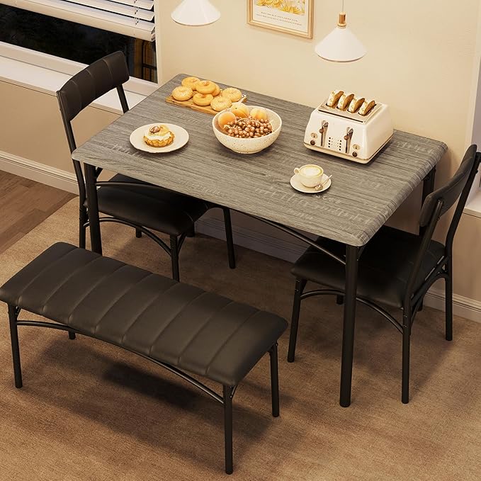 Garvee Dining Table Set for 4, Kitchen Table - Image 5