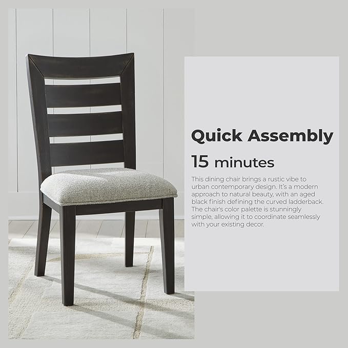 Signature Design by Ashley Galliden Urban Armless Upholstered Dining Chair - Image 7