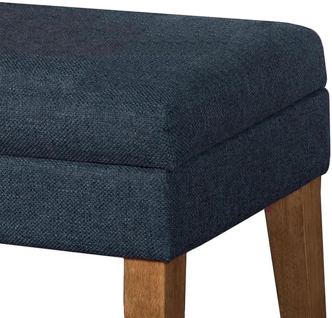 Homepop Home Decor | Upholstered Decorative Storage Ottoman Bench | Ottoman - Image 5