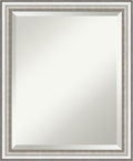 Amanti Art Silver Bathroom Mirror by AmantiArt