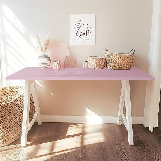 Kaboon Universal Tabletop 59.1"x23.62" Nostalgia Rose, Table Top only - Image 5