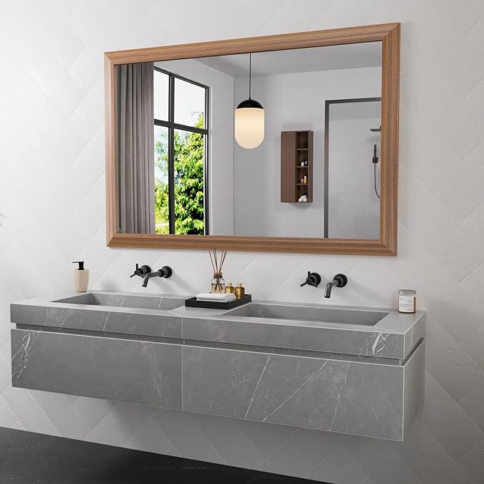 Amorho 50 X36 Inch Bathroom Mirror by Amorho
