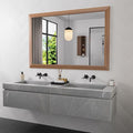 Amorho 50 X36 Inch Bathroom Mirror by Amorho