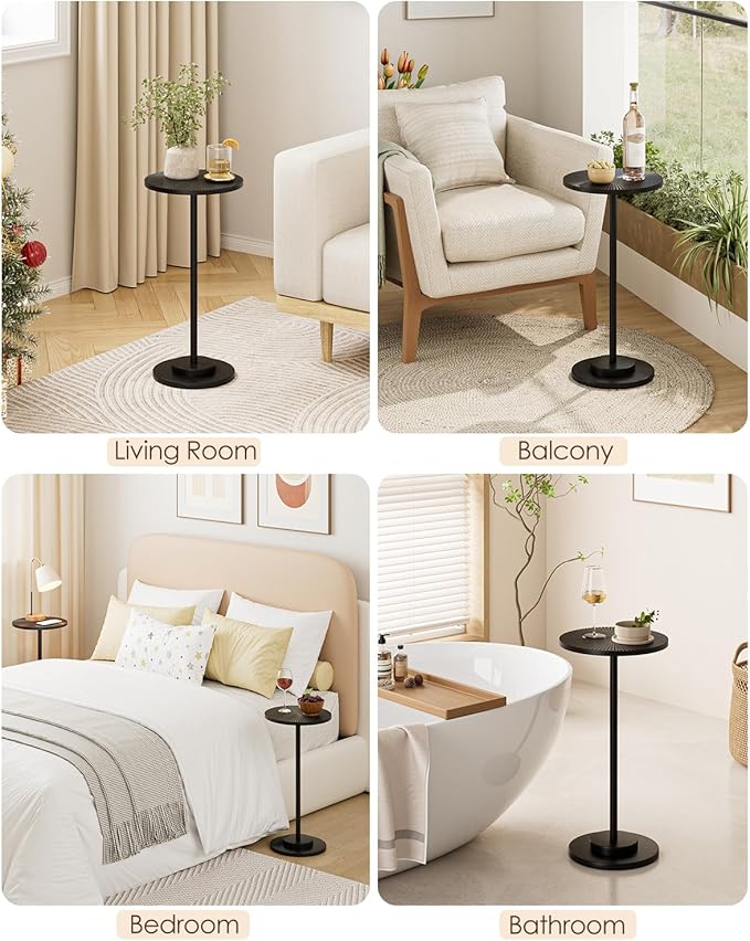 Round Side Table, Small Drink Table - Image 9