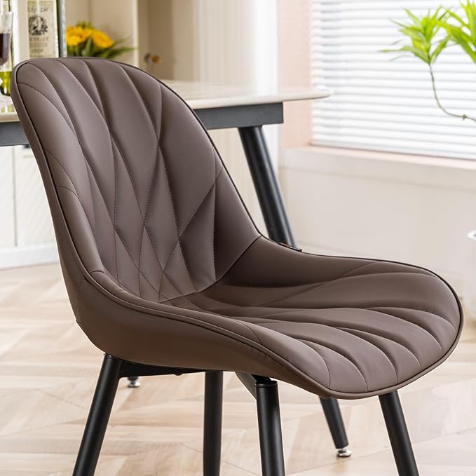 Rowill Modern Dining Chairs Set of 2 - Image 6