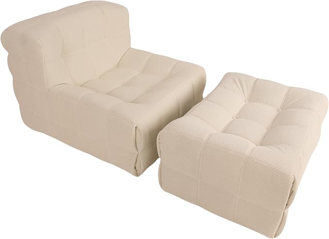 Bean Bag Chair - Memory Foam Bean Bag Chair by Unknown