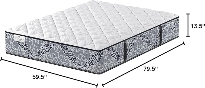 Kingsdown Firm Hybrid Mattress Queen Cooling Gel Memory Foam Layer - Image 2