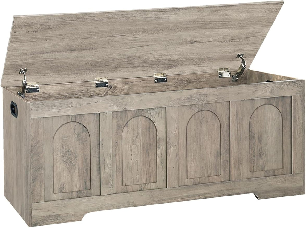 DINZI LVJ Storage Chest, 47.2”Wooden Storage Box by DINZILVJ