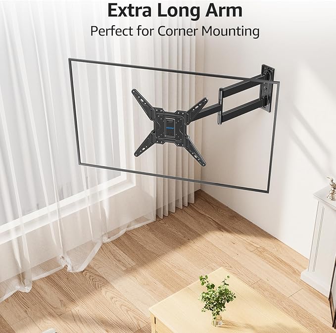 MOUNTUP Long Arm TV Wall Mount for Most 32-65 Inch TVs, Corner TV Mount Full - Image 6