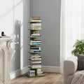 TUTOTAK Bookshelf, 8-Tier Bookcase, Narrow Spine Book Shelf by WelcometotheTUTOTAKHome