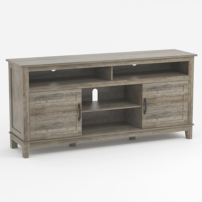 GarveeHome TV Stand for 63 in, Entertainment Center - Image 4