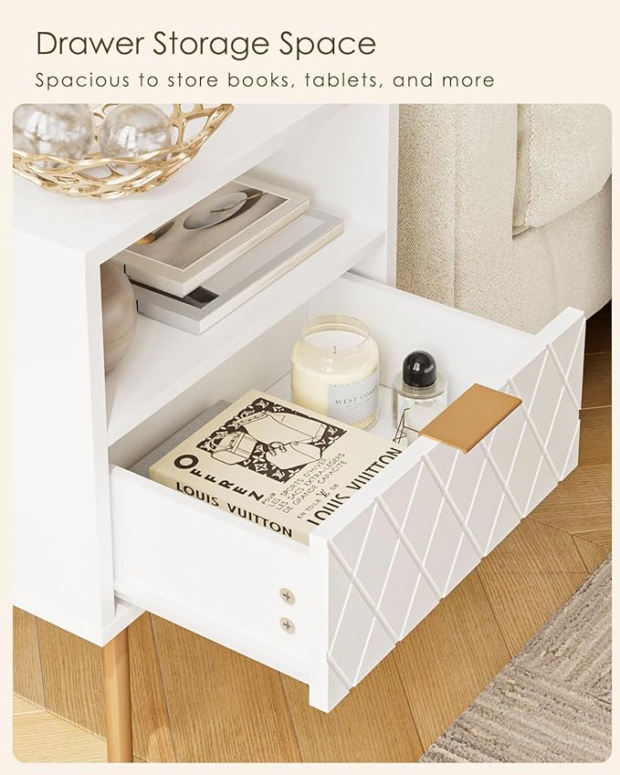 Nightstand, Morden Bedside Table - Image 3