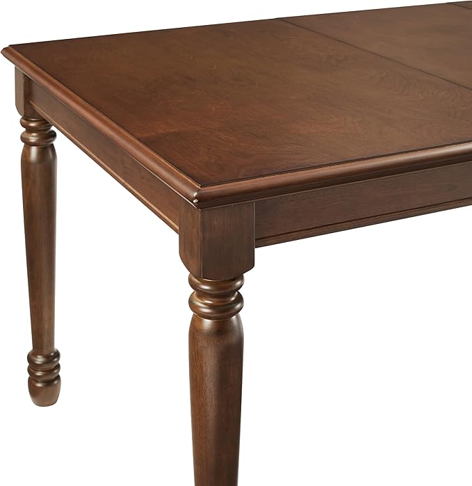 Crosley Furniture Shelby 7-Piece Dining Table Set, Distressed White/Dark Cherry - Image 9