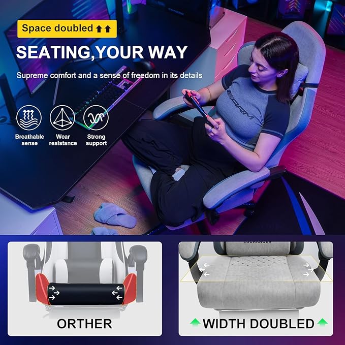 GTPLAYER Gaming Chair, Computer Office Chair - Image 4