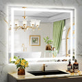 44x36 Inch LED Bathroom Mirror by YEELAIT