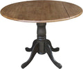 International Concepts 42 Inch Dual Drop Leaf Dining Height Table, by InternationalConcepts