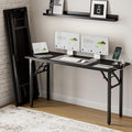 Frylr Small Folding Computer Desk – 55.1 Inch Portable Table by Frylr