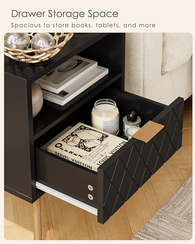 Nightstand, Morden Bedside Table - Image 3