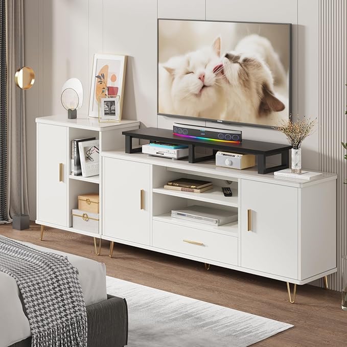 45" Large TV Riser for 32-60 inch TV, TV Riser Stand Shelf - Image 2