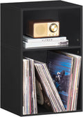 YAHARBO 2 Cube Bookshelf, Horizontal Book Shelf, Small Cubby Bookcase by YAHARBO