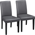 Yaheetech Dining Chairs Set of 2 Faux Leather Modern Dining Room Chairs by Yaheetech