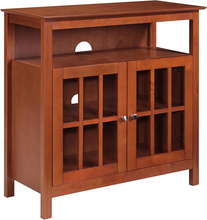 Convenience Concepts Big Sur Highboy Stand 36" Modern Entertainment Center - Image 5