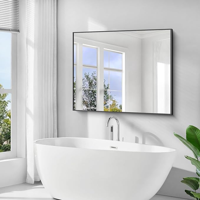 BONEWEI Bathroom Mirror, 40x48 inch Bathroom Mirrors - Image 3