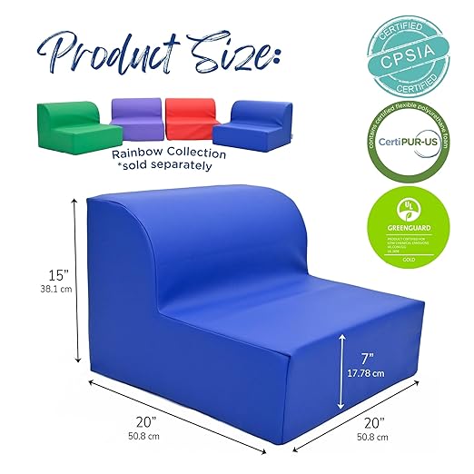 Children's Factory Library Lounger, Flexible Seating Classroom Furniture - Image 3