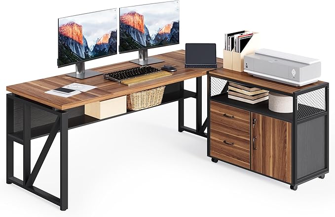LITTLE TREE 63-Inch Office Desk - Image 7