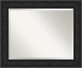 Amanti Art Black Bathroom Mirror by AmantiArt